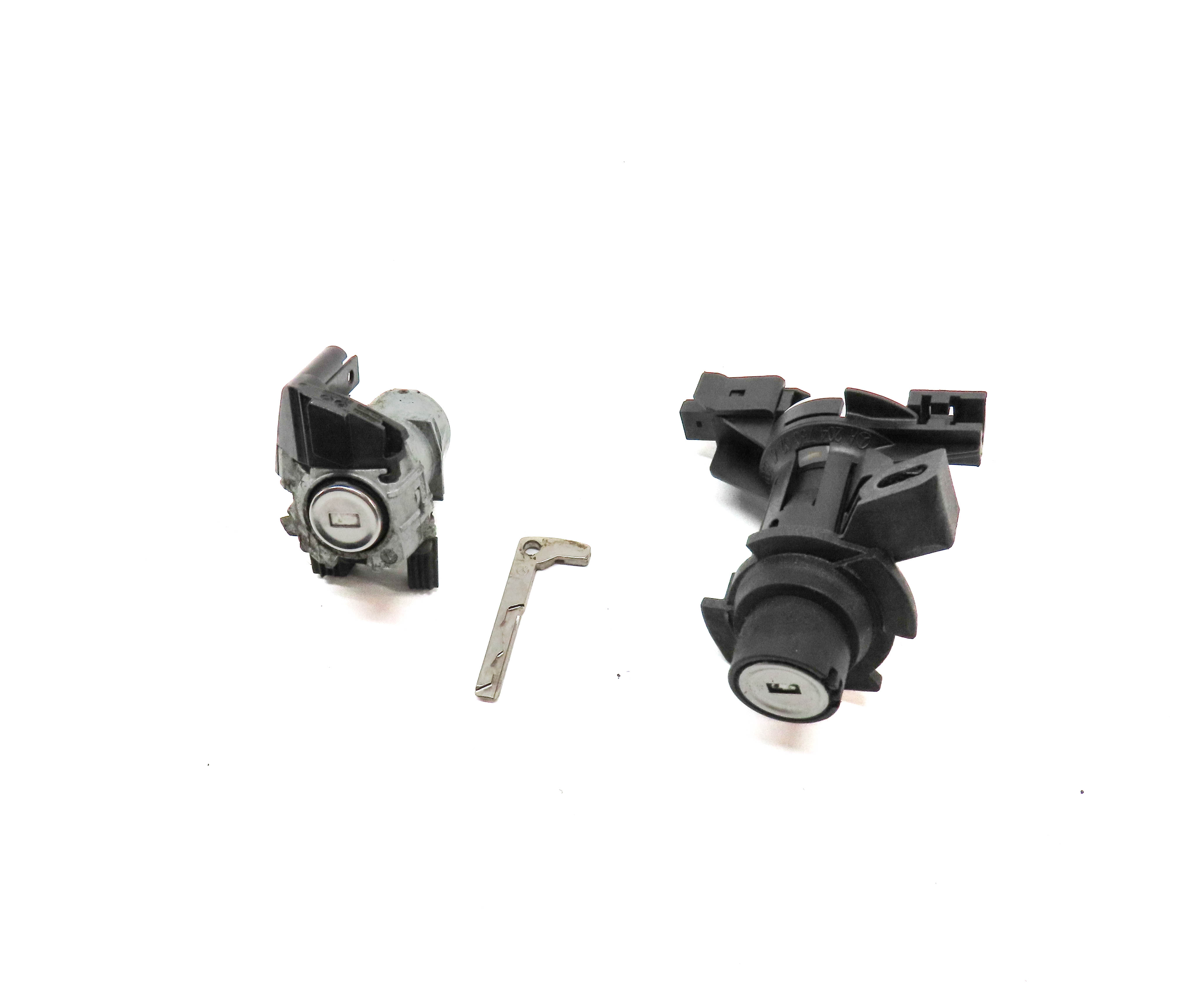 10 MERCEDES E350 (W212) FRONT DRIVER DOOR REAR TRUNK LID LOCK CYLINDER KEY SET/3 — exact item pictured